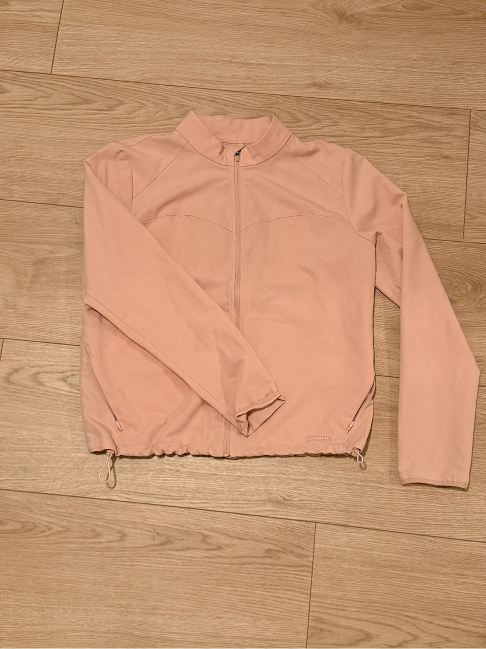 Light Pink Women’s Zip-Front Jacket Lightweight
